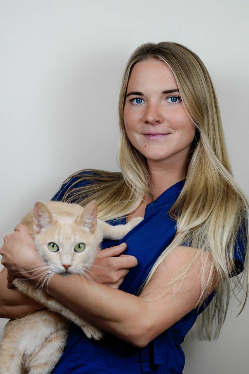 Anna Makedonova, Rehabilitation/Veterinary Technician at Point Vicente Animal Hospital in Rancho Palos Verdes, CA